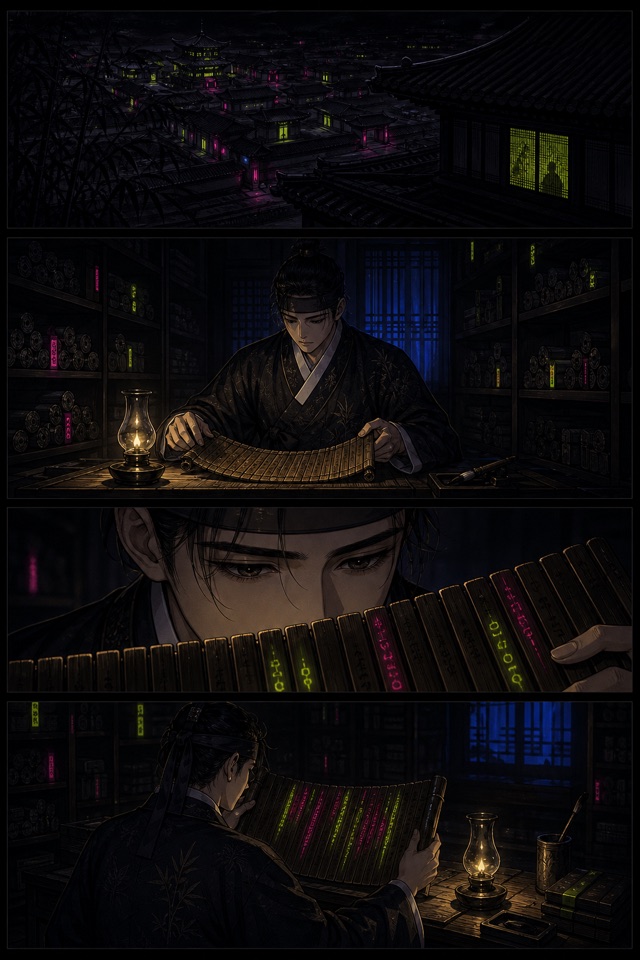 Bamboo Letter — community sample published on AI Manhwa